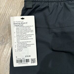 Lululemon Athletica Black Performance Athletic Shorts
